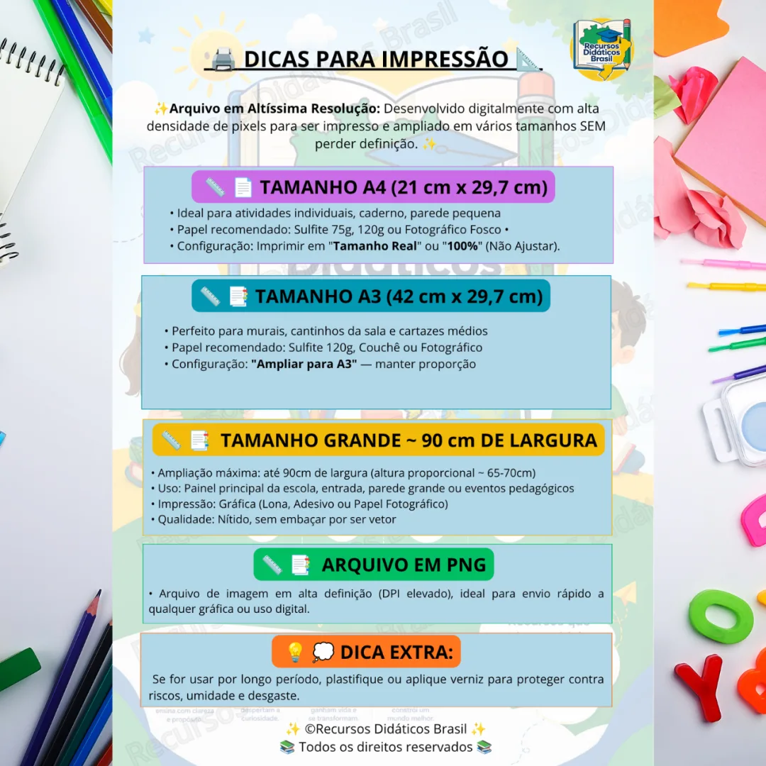 Cartaz Convivência em Sala de Aula para Educação Infantil em PDF — imagem 4