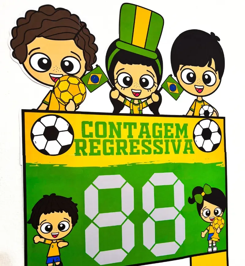 Cartaz Contar e Torcer (Copa do Mundo) — imagem 3