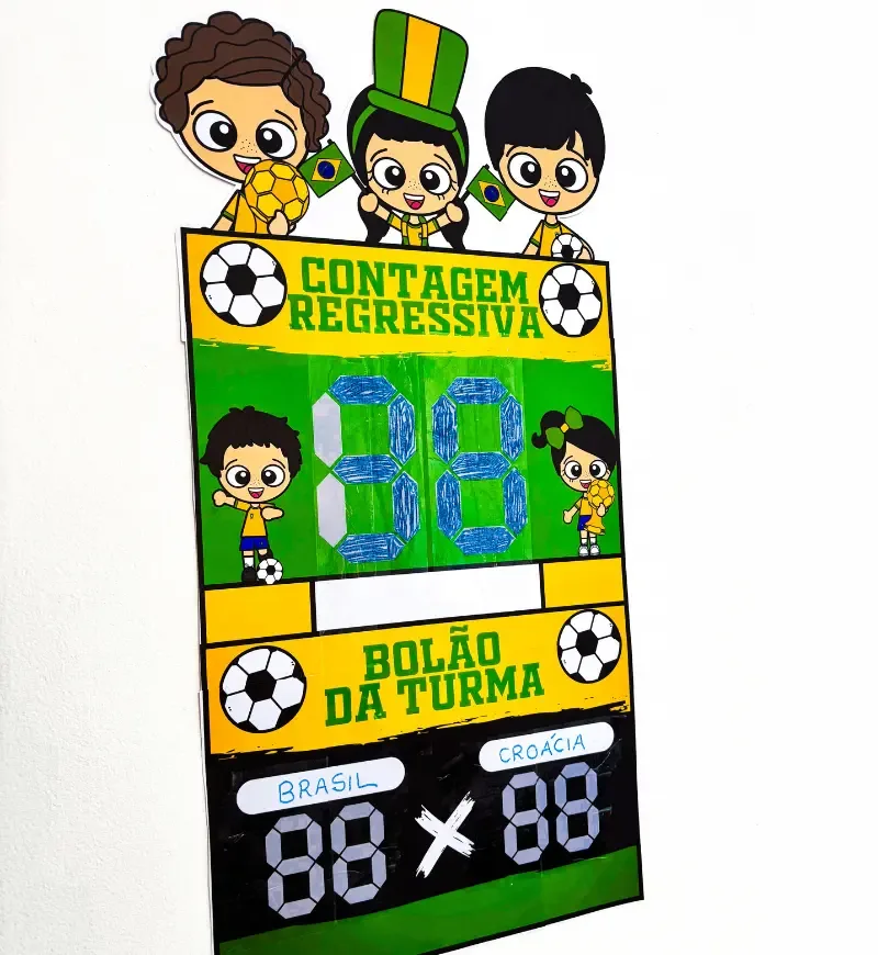 Cartaz Contar e Torcer (Copa do Mundo) — imagem 5