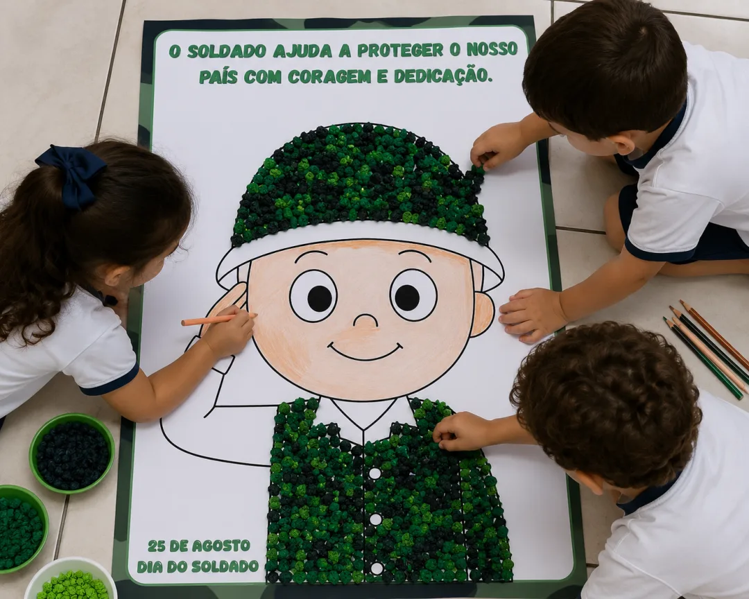 Cartaz de Atividades - Dia do Soldado — imagem 2