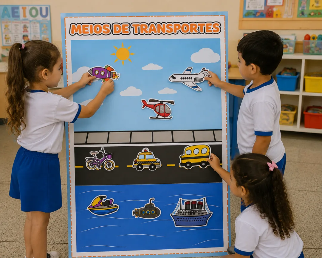 Cartaz de Meios de Transporte - PDF - 9 Páginas  — imagem 2