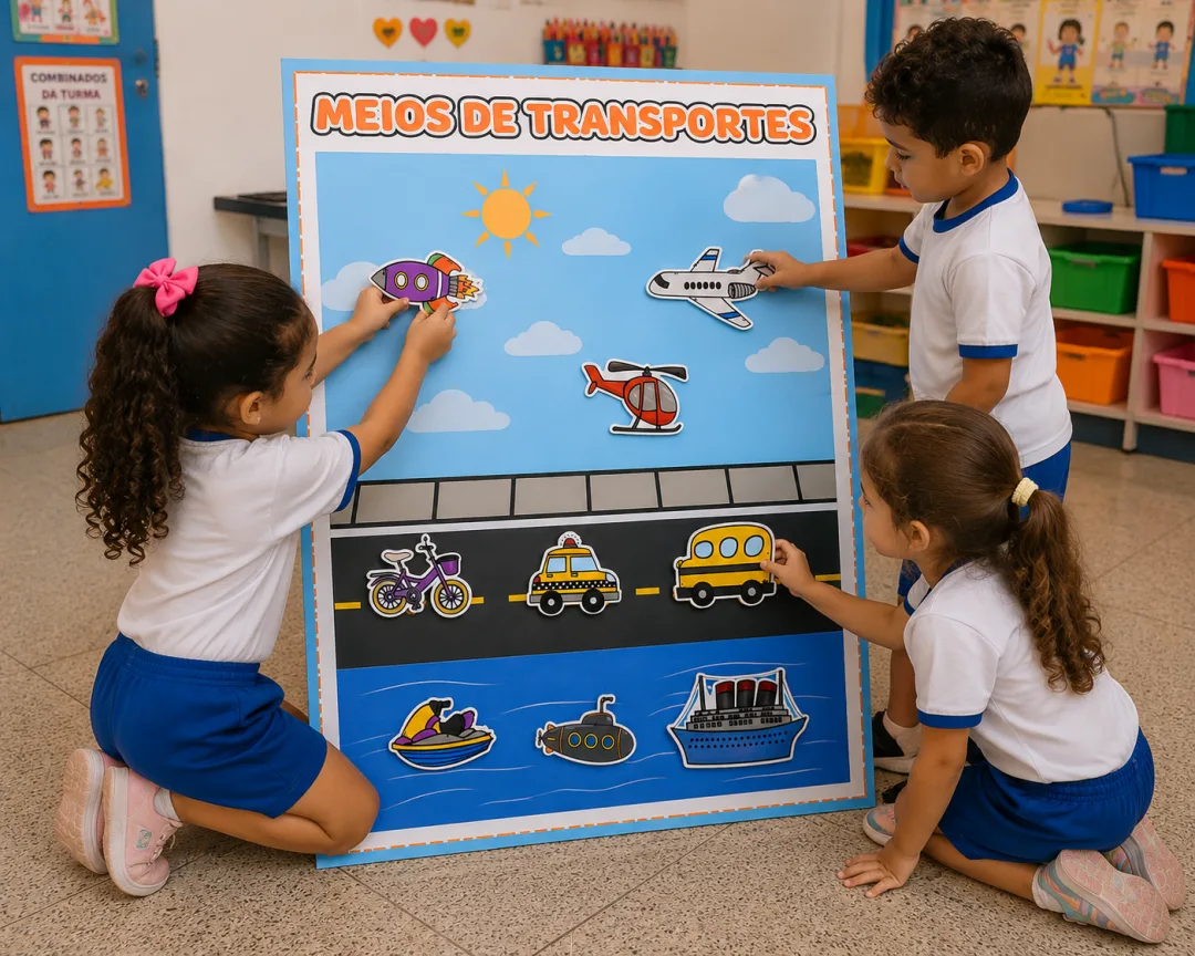 Cartaz de Meios de Transporte - PDF - 9 Páginas  — imagem 3