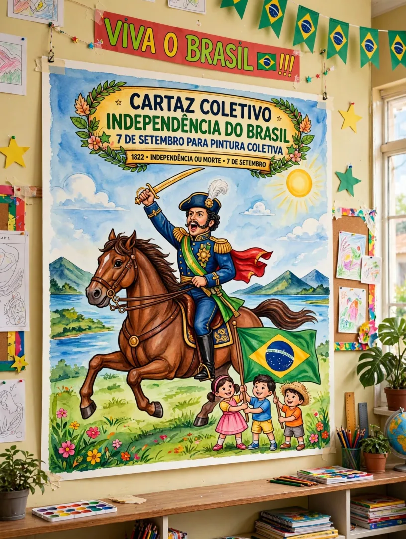 Pintura coletiva 7 de setembro  — imagem 4