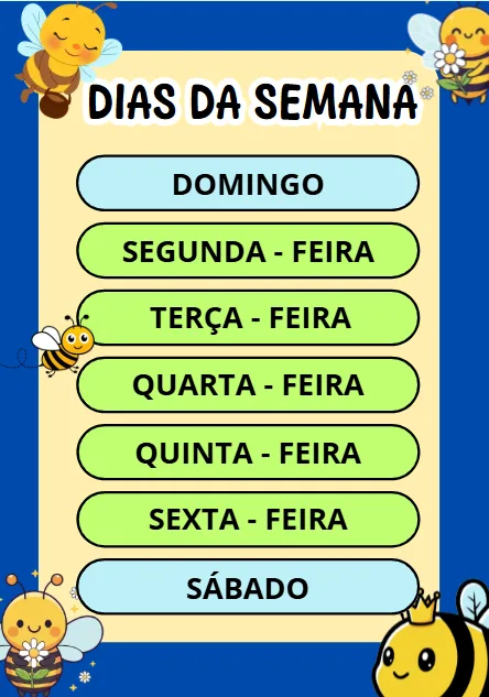 Cartaz Dia da Semana - PDF — imagem 2