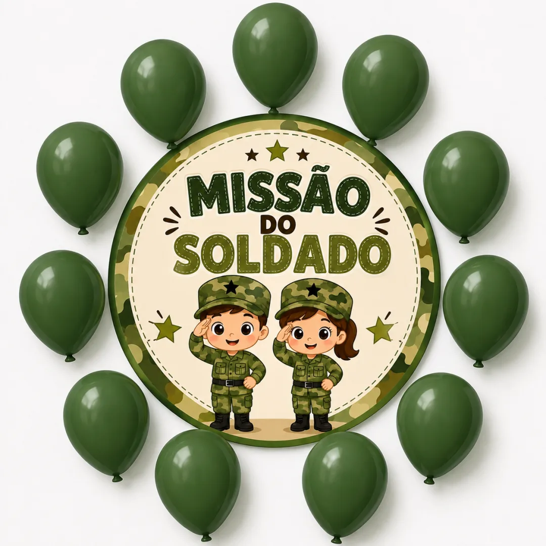 Cartaz Dinâmica Missão do Soldado - PDF 6 Folhas — imagem 2