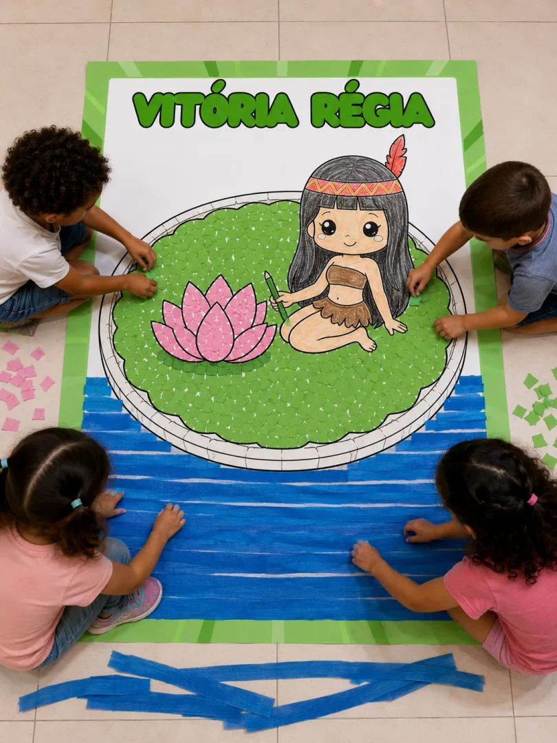 Cartaz Folclore Vitória Régia - PDF - 9 Folhas — imagem 2
