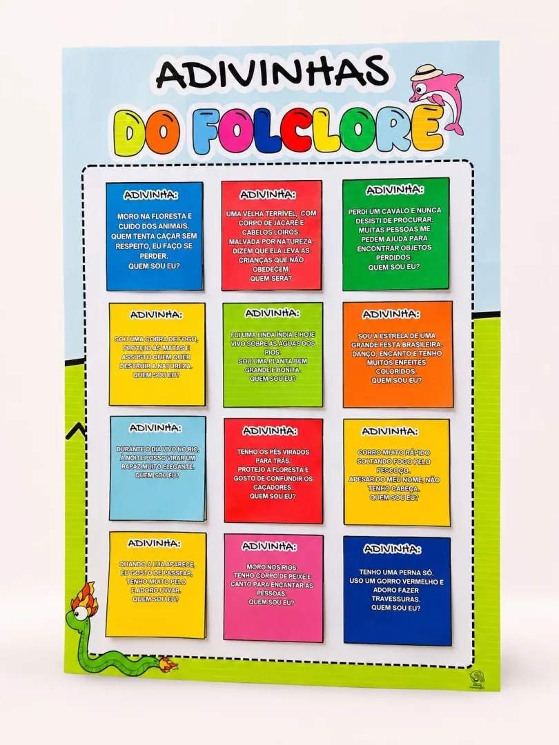 Cartaz Interativo de Adivinhas do Folclore  — imagem 4