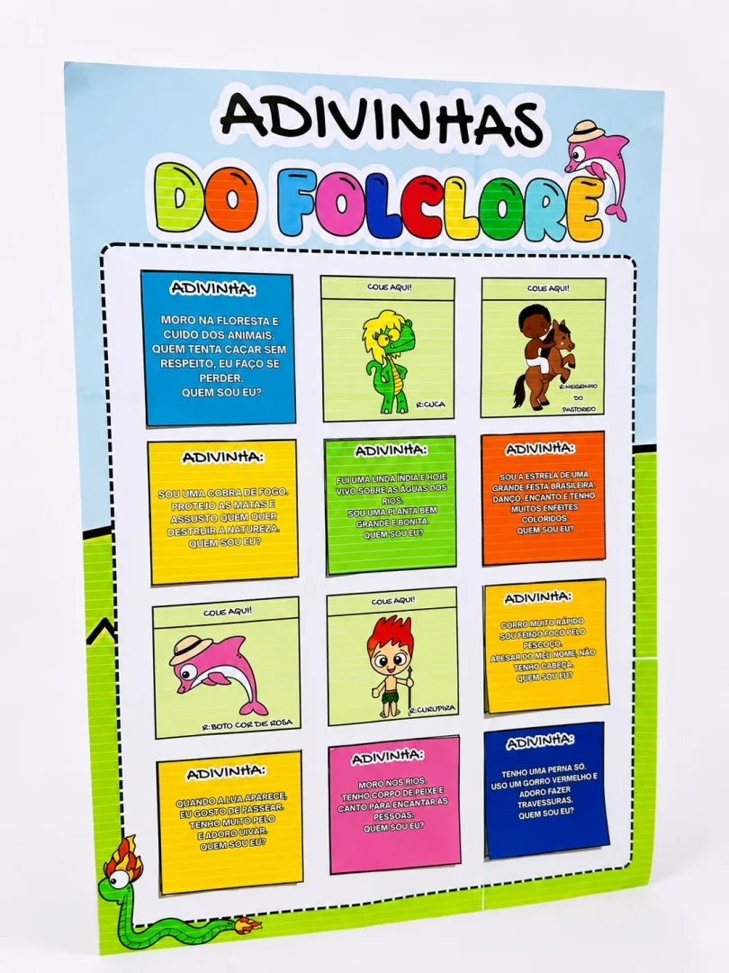Cartaz Interativo de Adivinhas do Folclore  — imagem 5