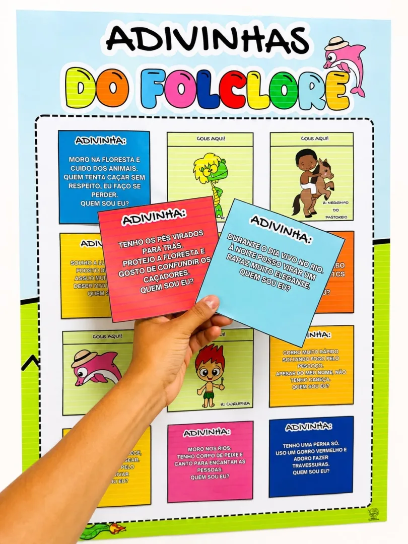 Cartaz Interativo de Adivinhas do Folclore  — imagem 6