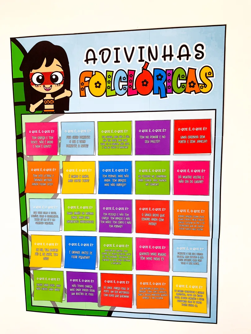 Cartaz Interativo de Adivinhas Folclóricas  — imagem 5