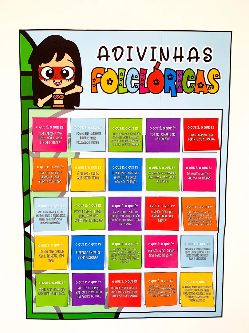 Cartaz Interativo de Adivinhas Folclóricas  — imagem 6