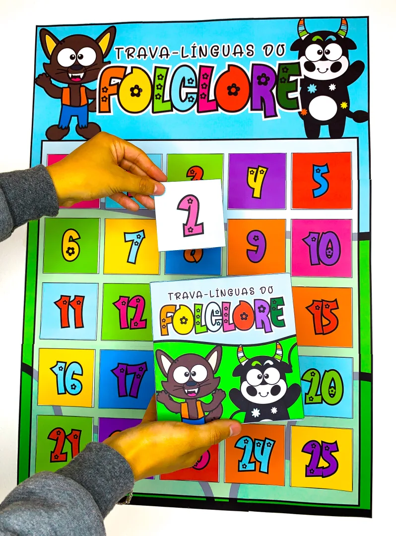 Cartaz Interativo de Trava-Línguas Folclóricas — imagem 6