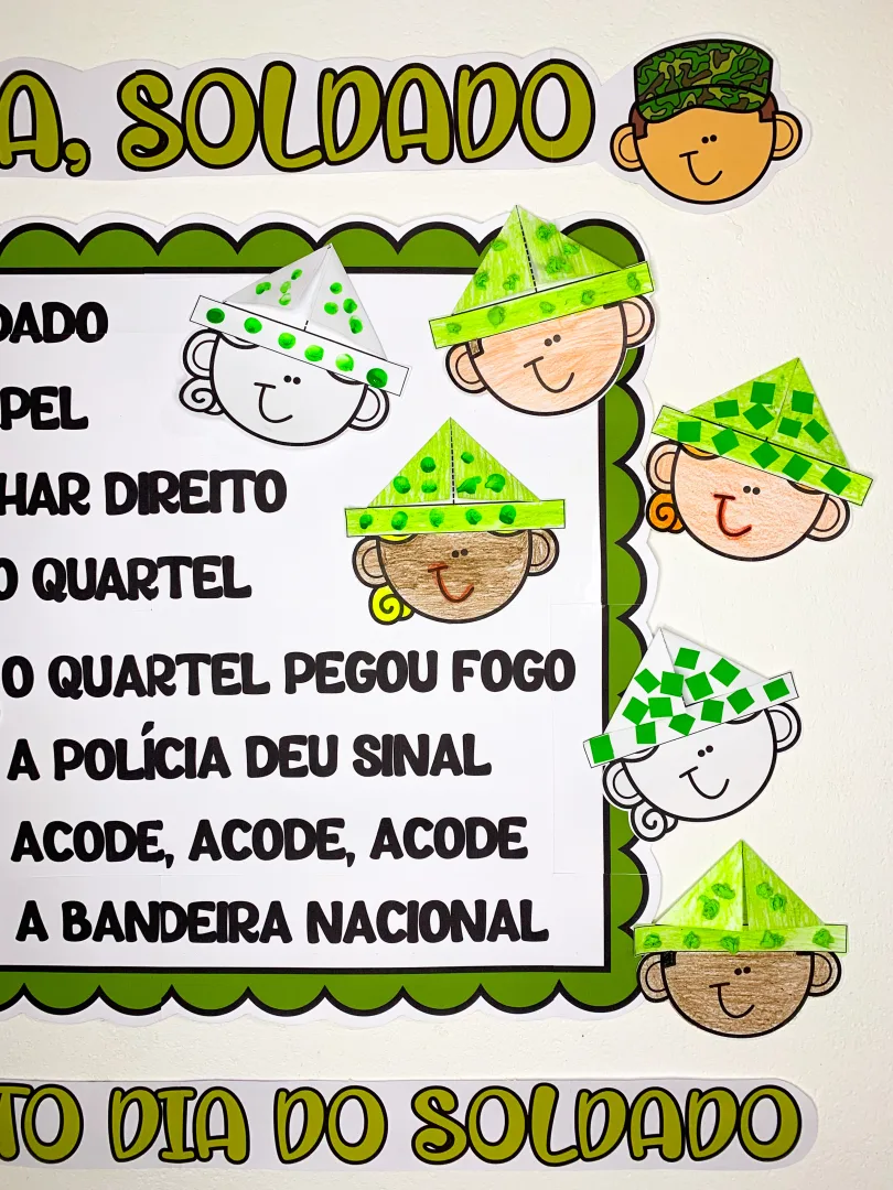 Cartaz Marcha Soldado - Dia do Soldado — imagem 3