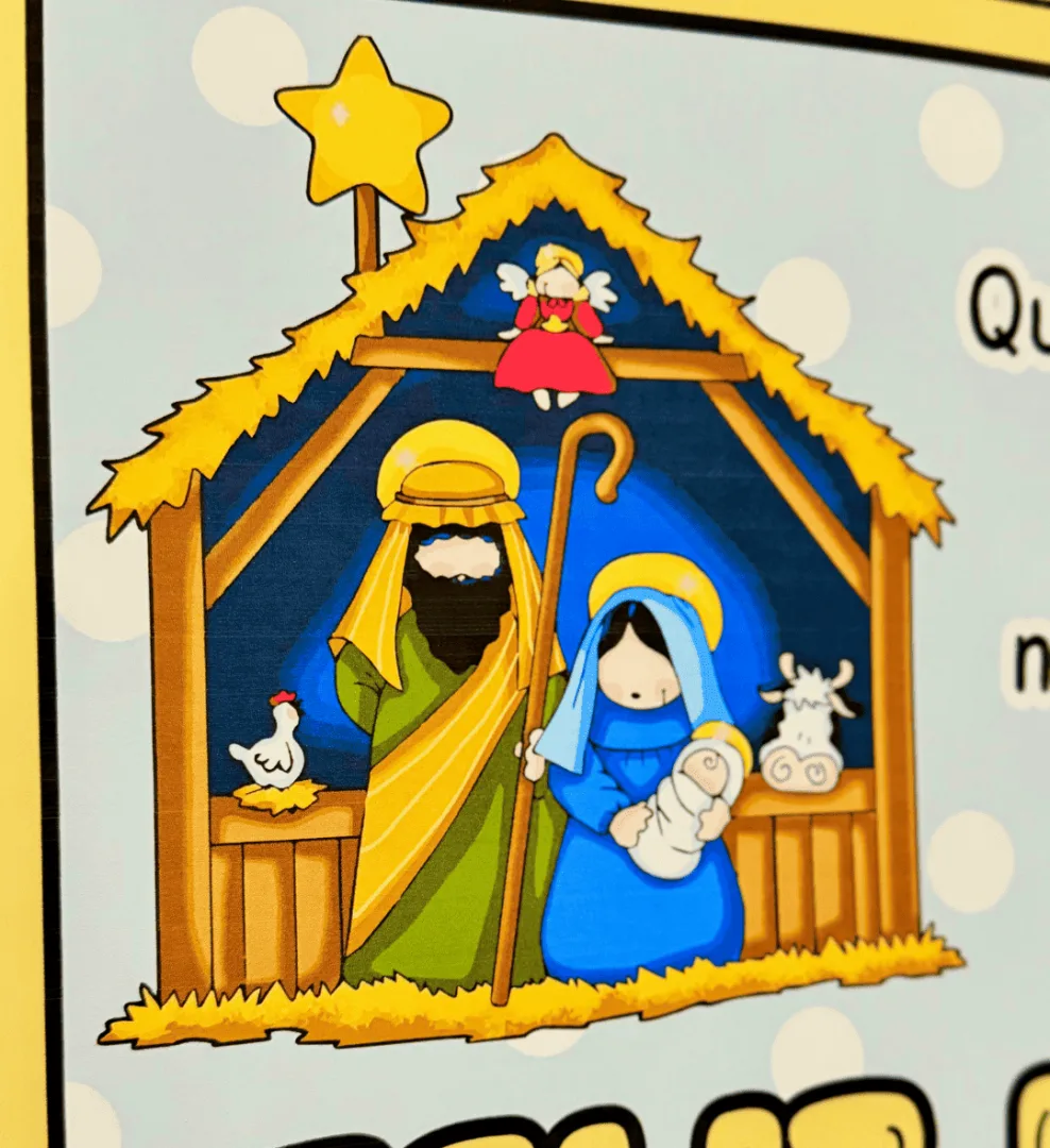 Cartaz Mensagem de Natal — imagem 3