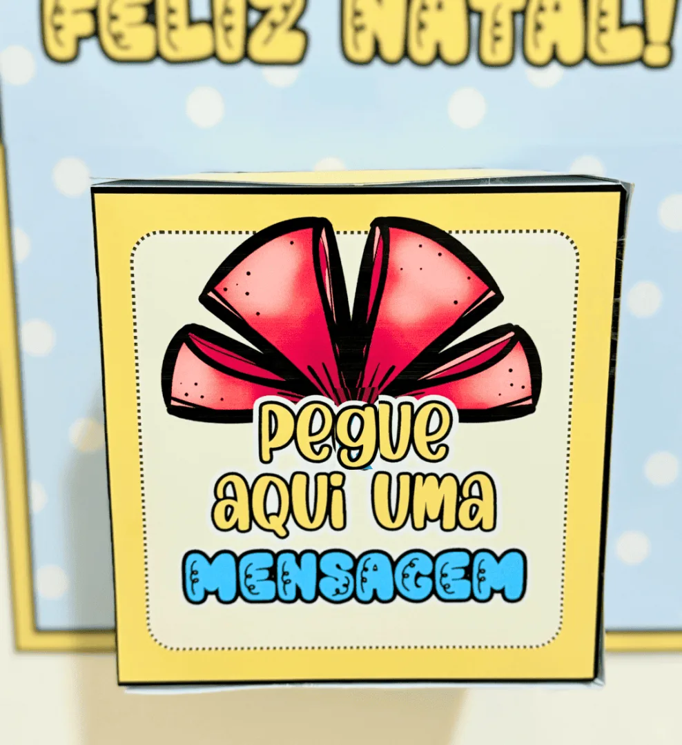 Cartaz Mensagem de Natal — imagem 5