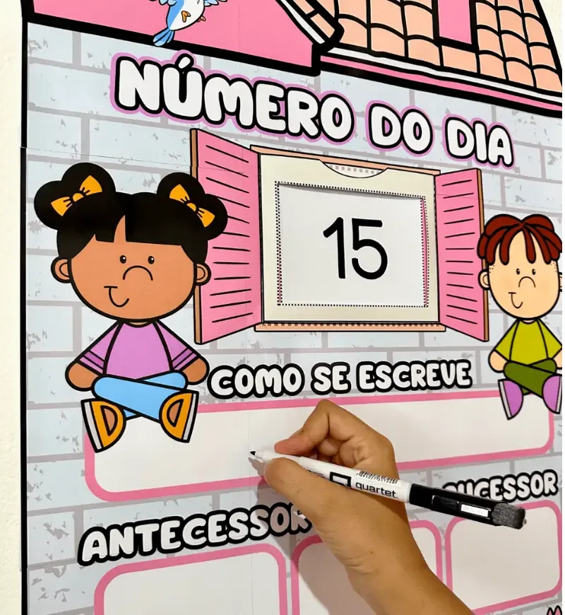 Cartaz Número do Dia — imagem 5