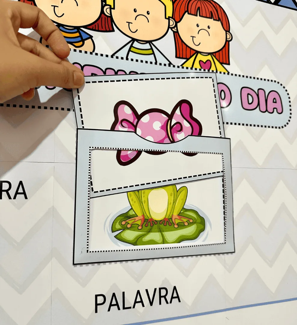 Cartaz Palavrinha do Dia — imagem 3