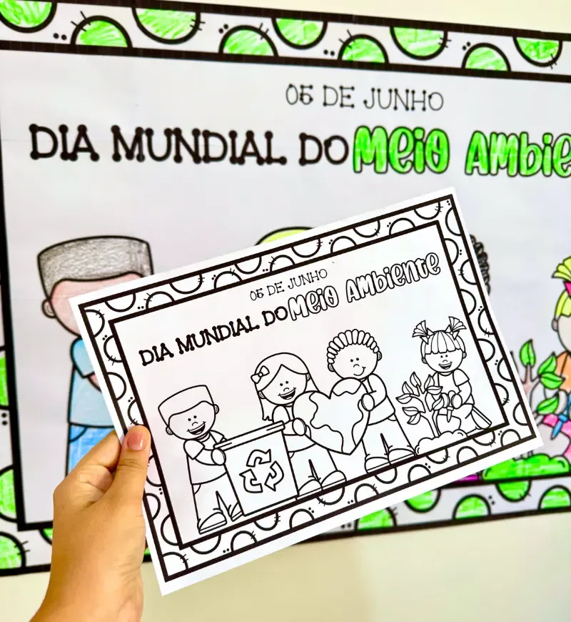 Cartaz Pintura Coletiva - Meio Ambiente — imagem 6