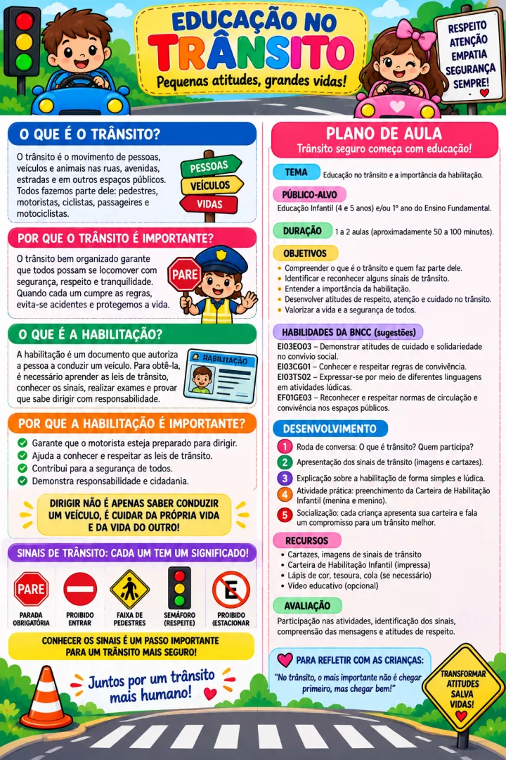 Carteira de Habilitação Infantil – Menina e Menino em PDF — imagem 3