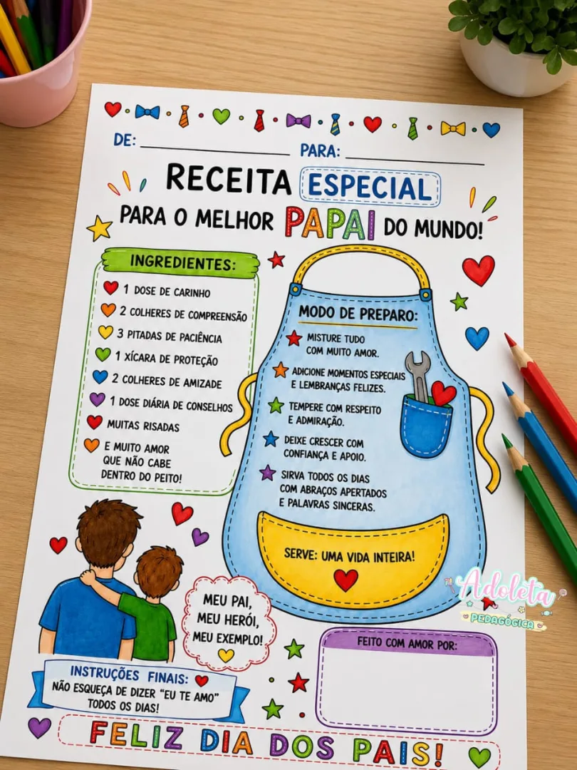 Cartões+Atividades Dia dos Pais — imagem 2