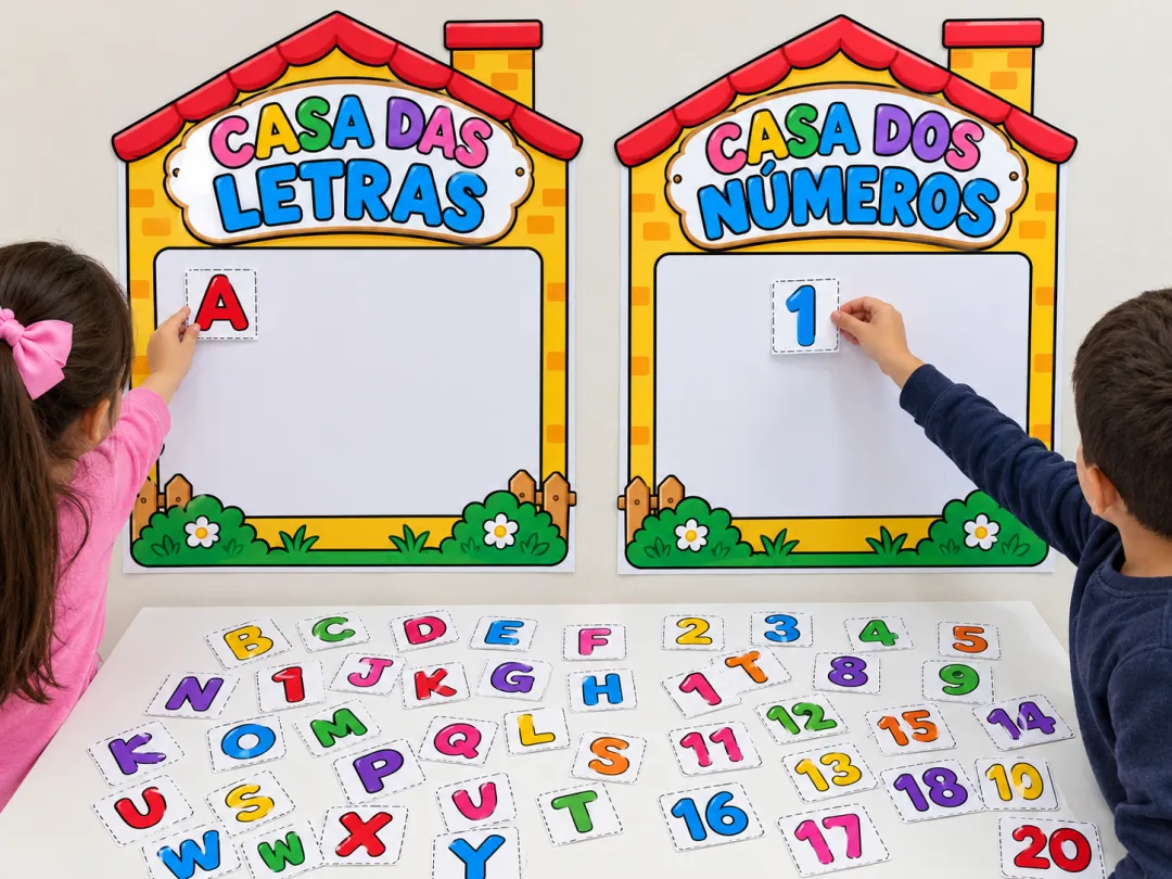 Casas das Letras e Números - Educação Infantil - PDF — imagem 3