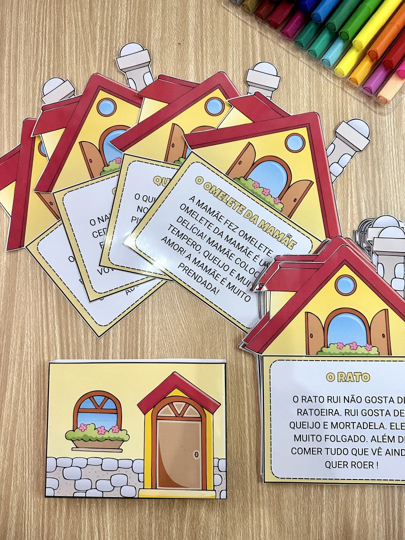 Casinha da Leitura para Educação Infantil e Ensino Fundamental em PDF — imagem 4