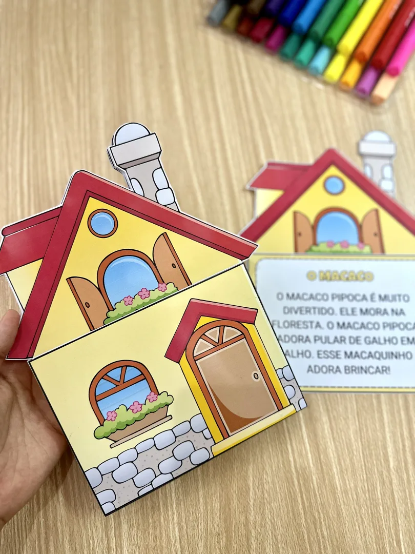 Casinha da Leitura para Educação Infantil e Ensino Fundamental em PDF — imagem 3