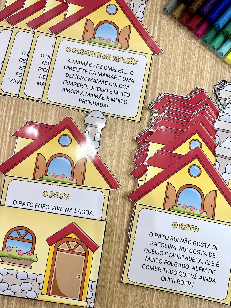 Casinha da Leitura para Educação Infantil e Ensino Fundamental em PDF — imagem 5