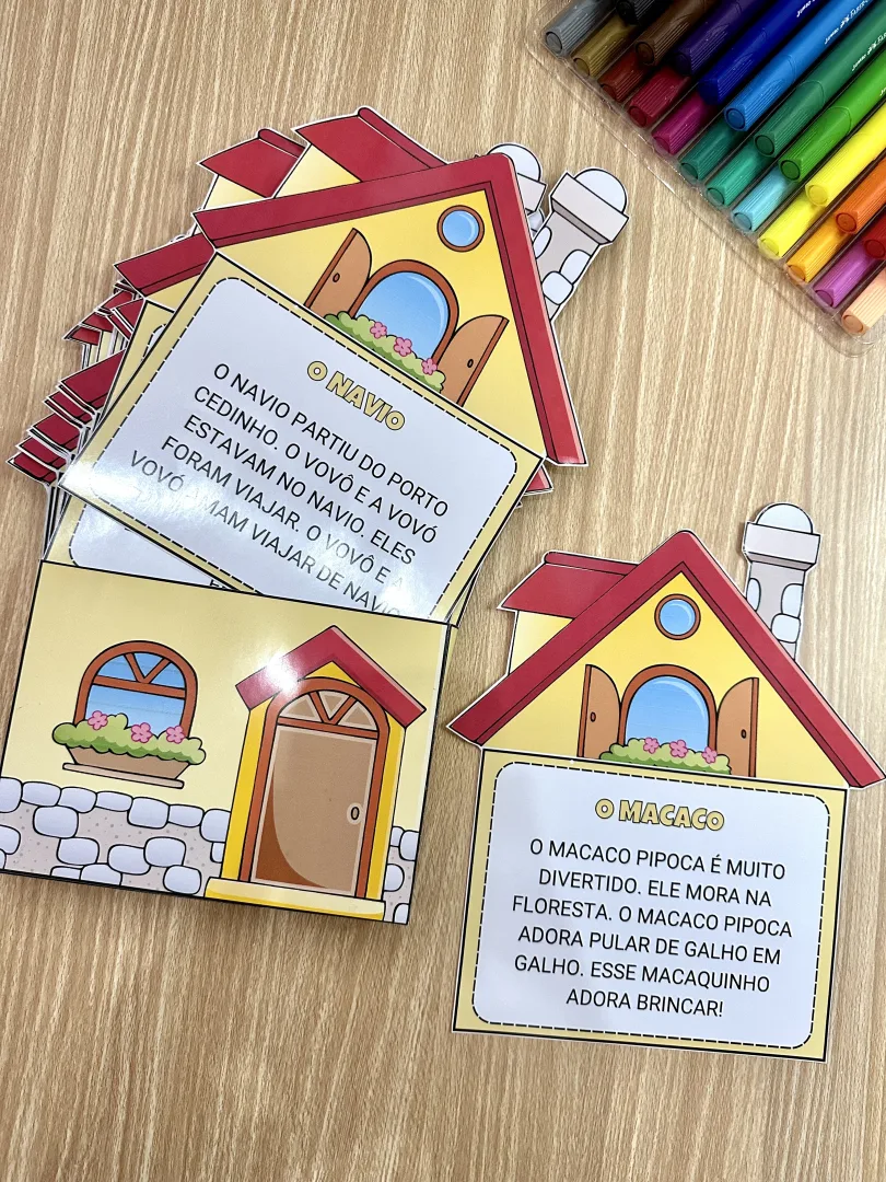Casinha da Leitura para Educação Infantil e Ensino Fundamental em PDF — imagem 2