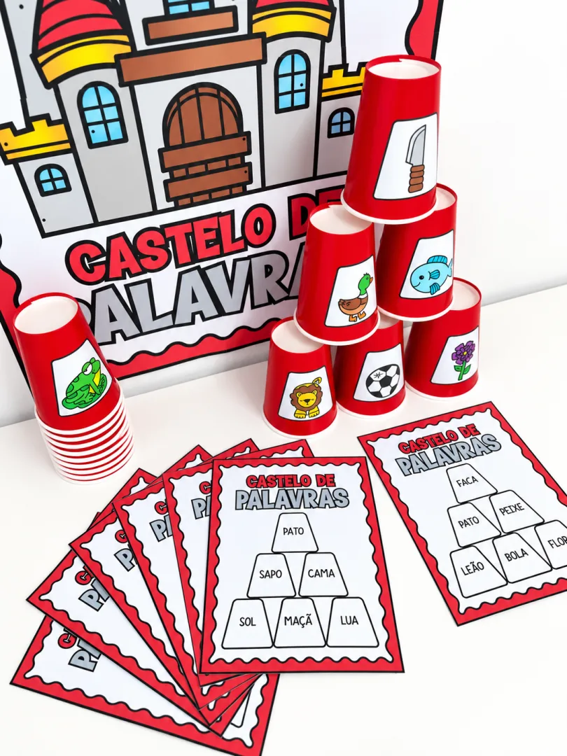 Castelo de Palavras | Atividade de Leitura e Alfabetização — imagem 4