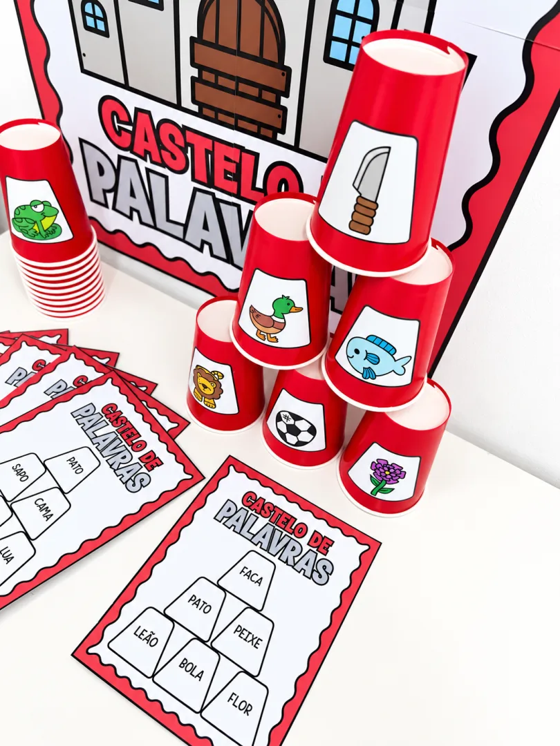 Castelo de Palavras | Atividade de Leitura e Alfabetização — imagem 5