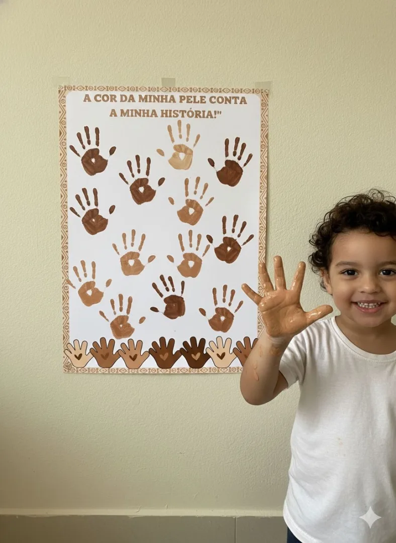 Cartaz tom de pele com plano de aula  — imagem 2