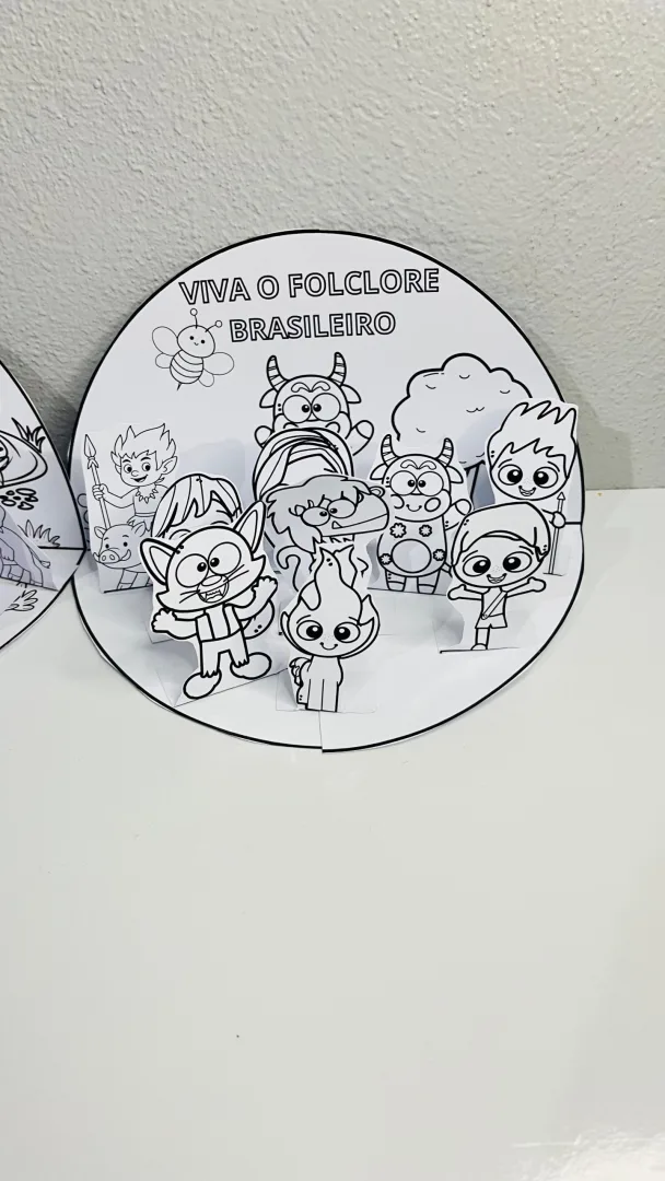 CENÁRIO EM 3D: FOLCLORE / CENÁRIO FOLCLÓRICO EM 3D / ATIVIDADE  DO FOLCLORE — imagem 2
