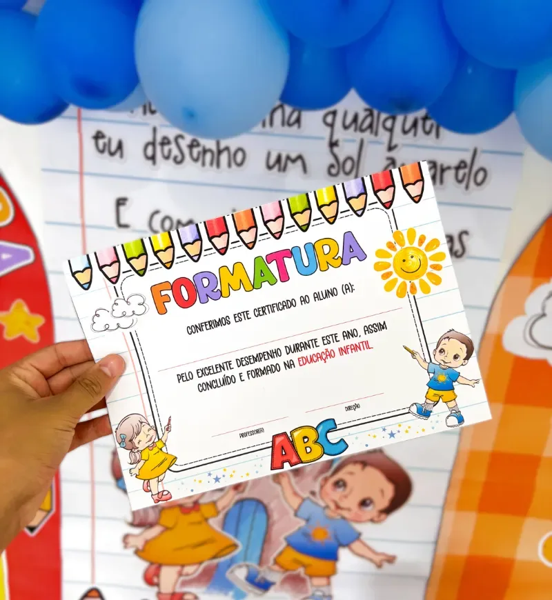 Cenário para Formatura - Aquarela — imagem 3