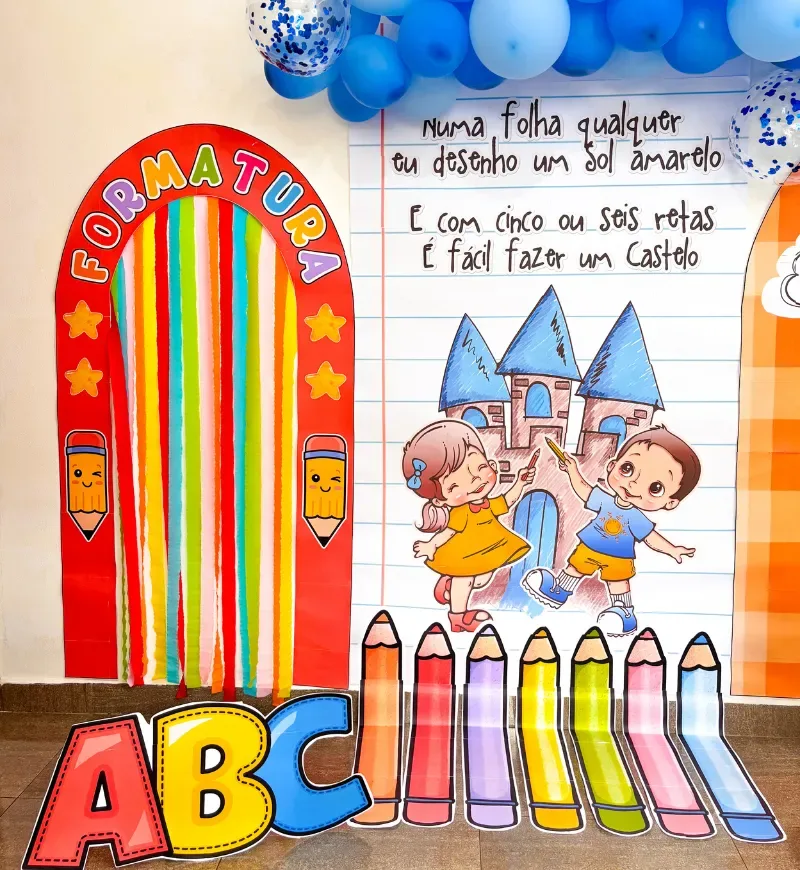 Cenário para Formatura - Aquarela — imagem 4