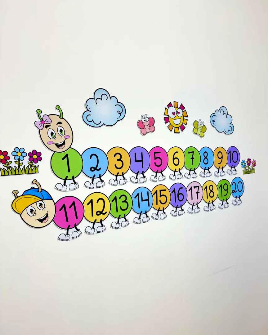Centopeia dos Números de 1 a 20 para Educação Infantil e Anos Iniciais — imagem 5