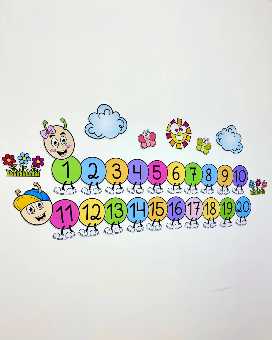 Centopeia dos Números de 1 a 20 para Educação Infantil e Anos Iniciais — imagem 4
