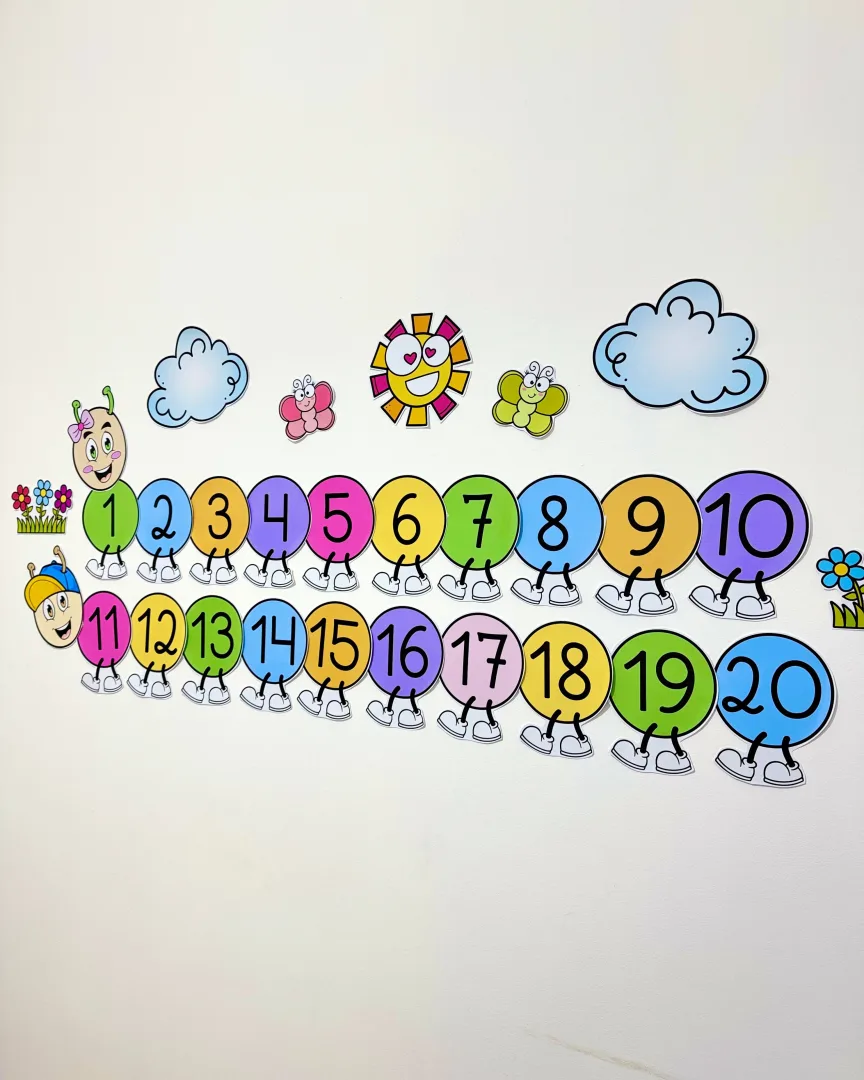 Centopeia dos Números de 1 a 20 para Educação Infantil e Anos Iniciais — imagem 3