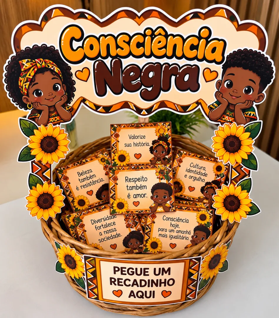 Cesta Consciência Negra PDF - Educação Infantil — imagem 2