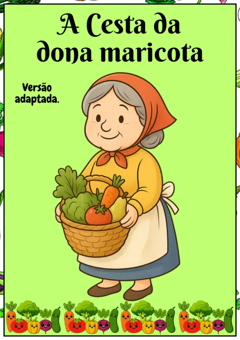 Cesta da Dona Maricota — Pronto para Imprimir — imagem 2