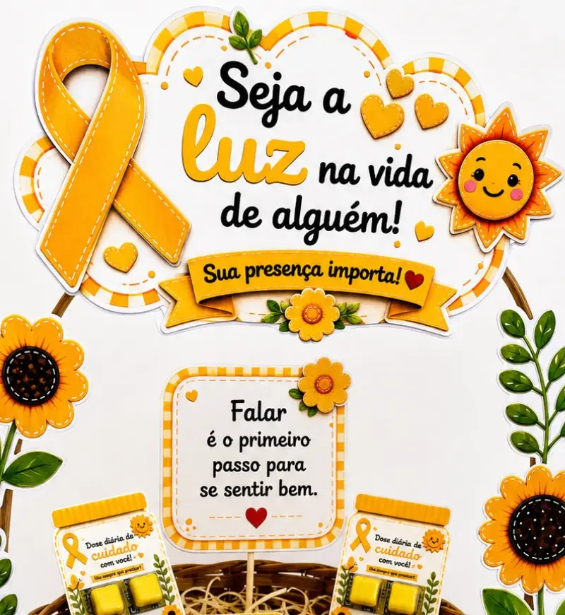 Cesta Setembro Amarelo | Valorização da Vida — imagem 3