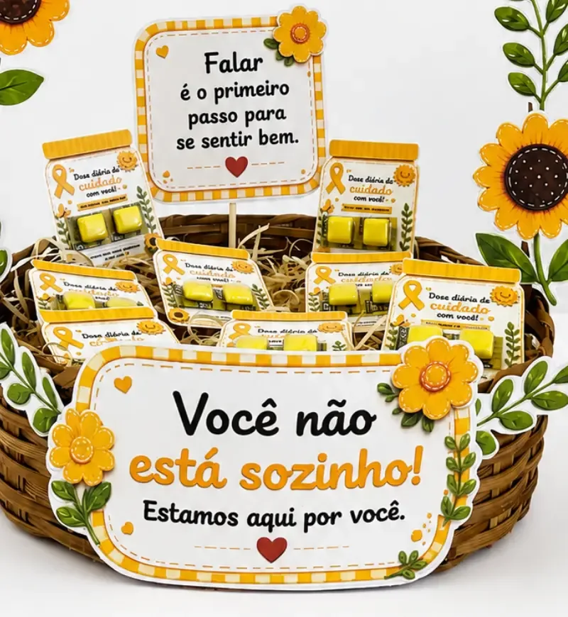 Cesta Setembro Amarelo | Valorização da Vida — imagem 5
