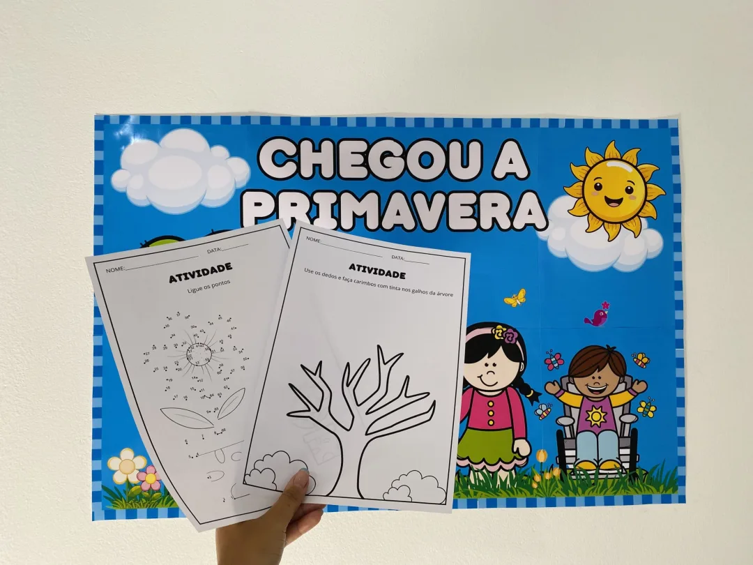CHEGOU A PRIMAVERA KIT PEDAGÓGICO — imagem 2