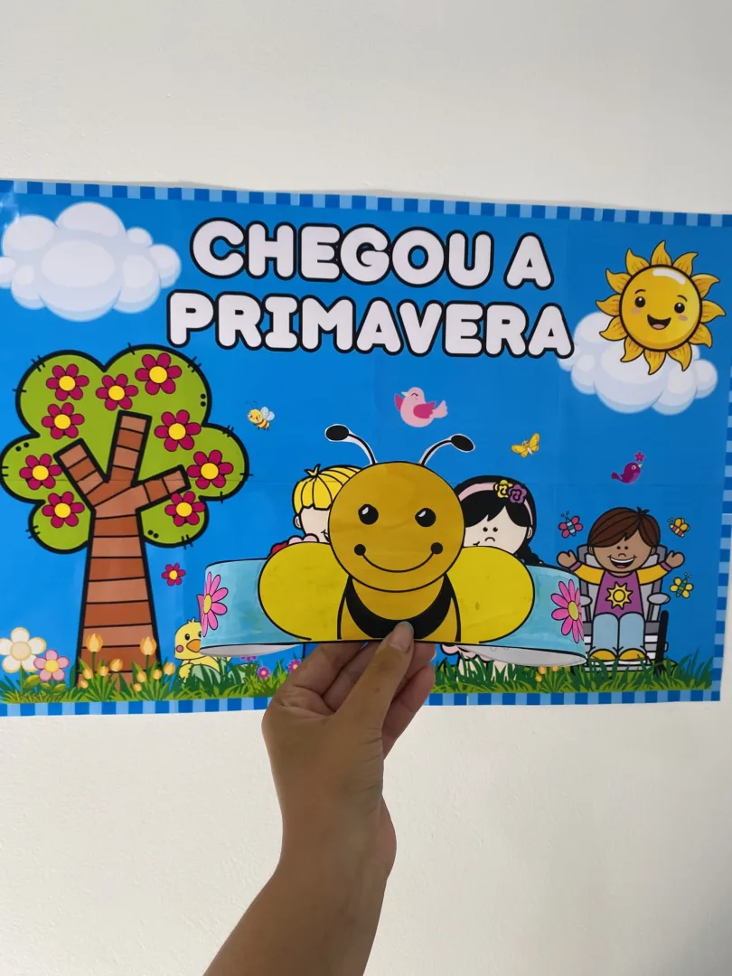 CHEGOU A PRIMAVERA KIT PEDAGÓGICO — imagem 3