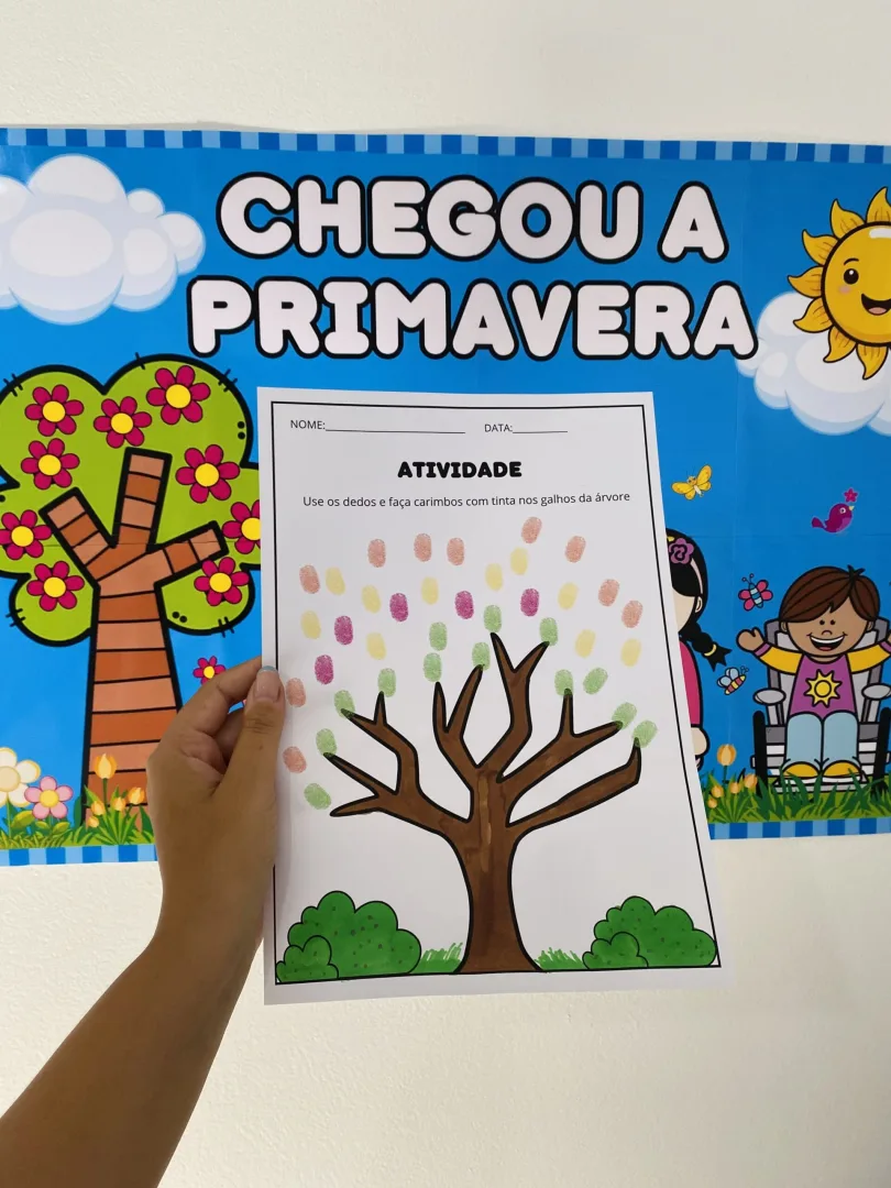 CHEGOU A PRIMAVERA KIT PEDAGÓGICO — imagem 4