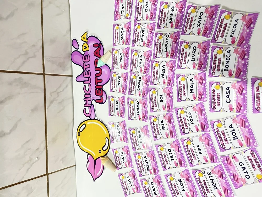 Chiclete da Leitura — Pronto para Imprimir — imagem 2