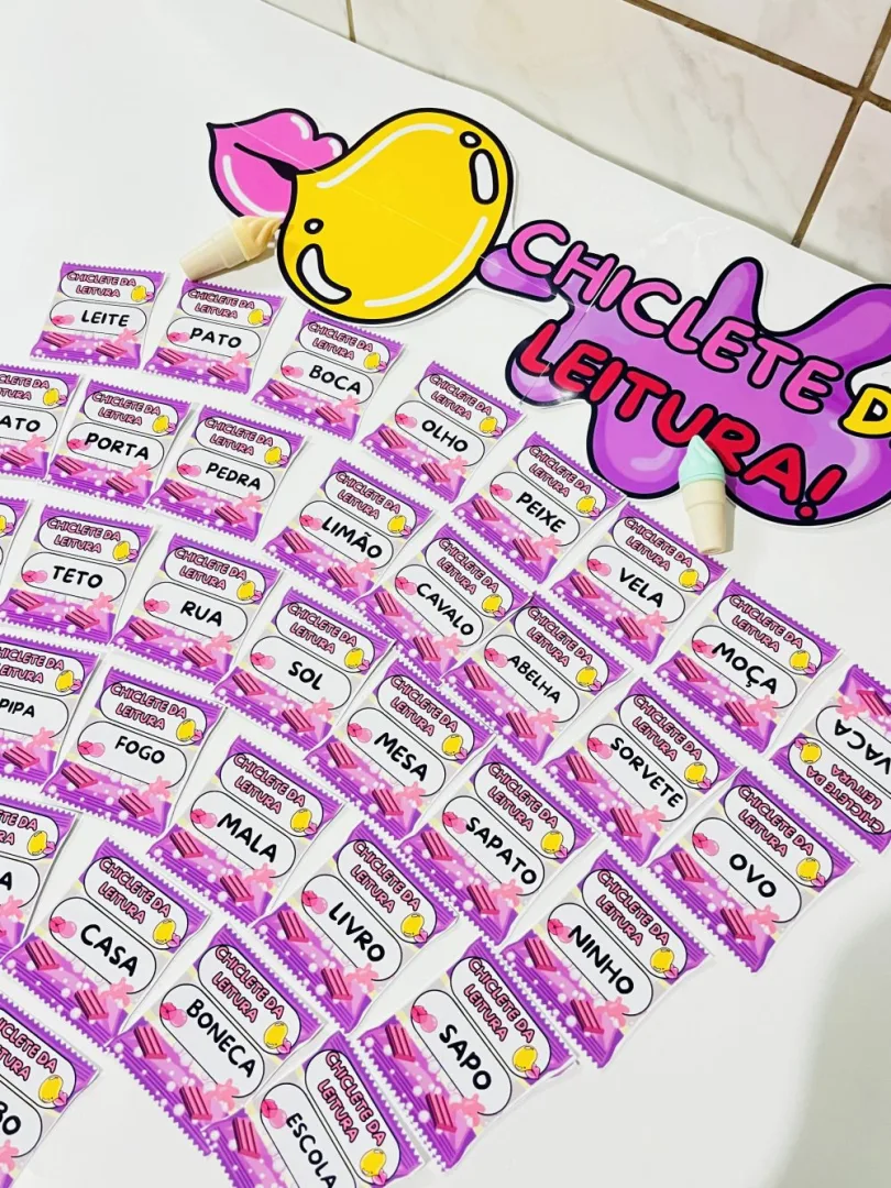 Chiclete da Leitura — Pronto para Imprimir — imagem 3