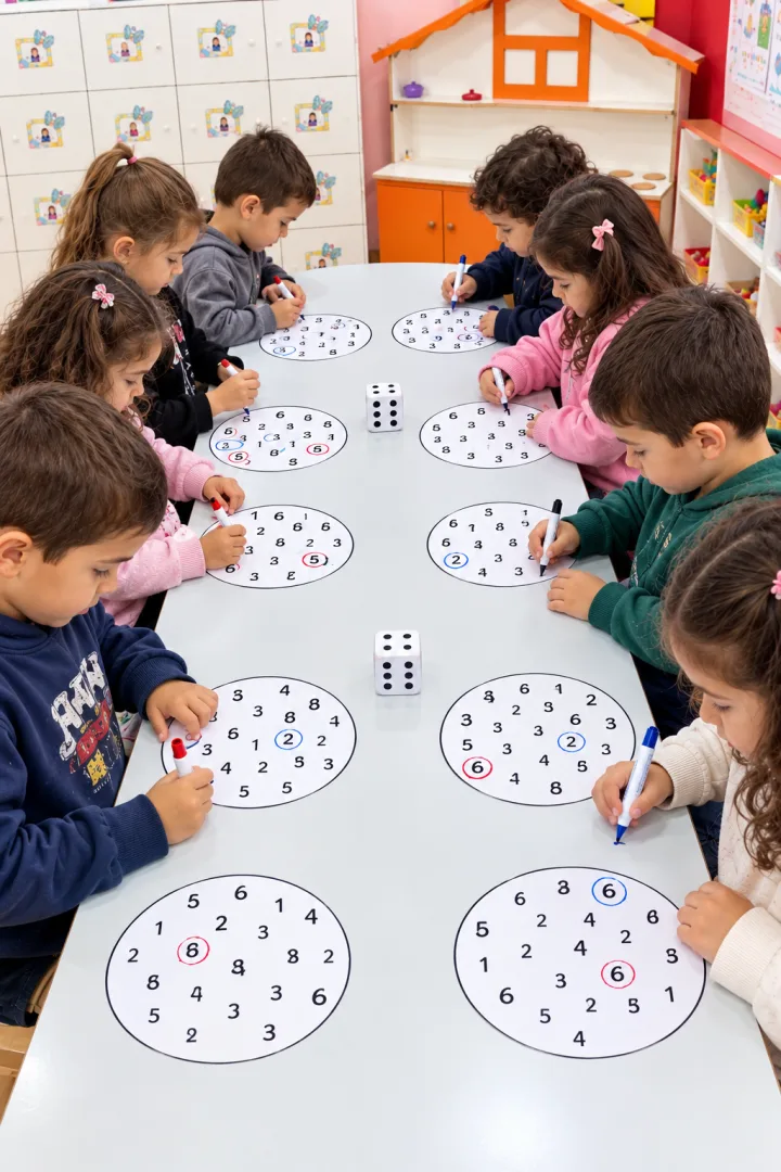 Desafio Círculo Numérico - Educação Infantil - PDF — imagem 3