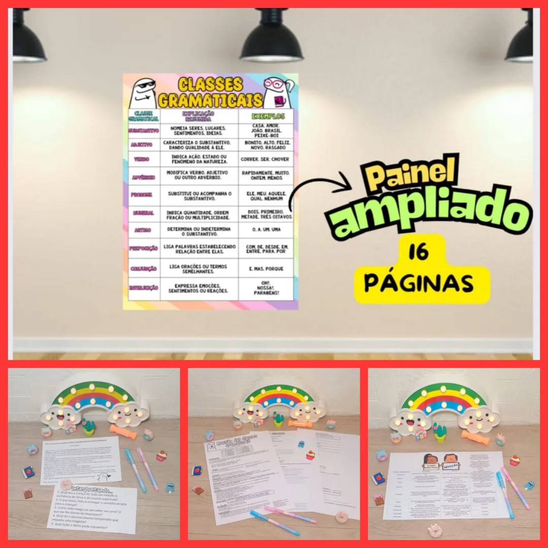 CLASSES GRAMATICAIS: REVISÃO — imagem 2