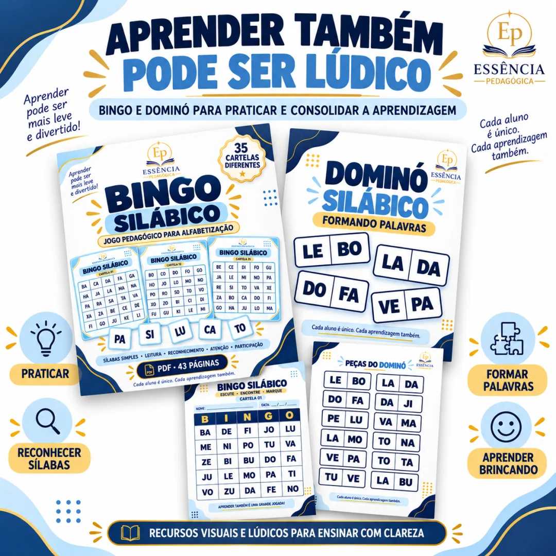 Combo Alfabetização – 4 Recursos Pedagógicos – PDF — imagem 5